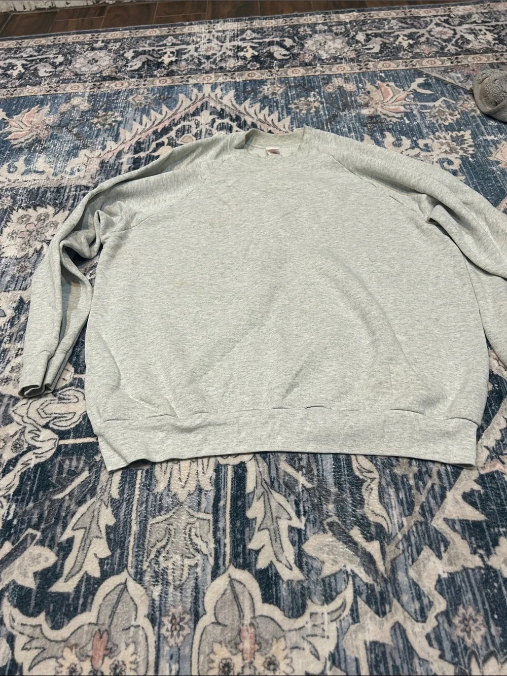 Men's Crewneck Sweater - Light Heather Gray
